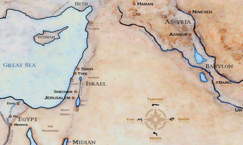 Copyright-Free Israel Maps